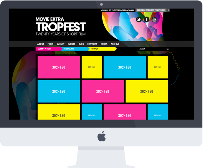 Tropfest on an iMac